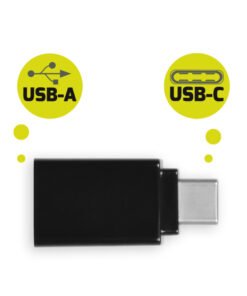 Alternative view of PORT DESIGNS Twin Pack - USB Type C to USB Type A Female Converters