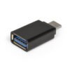 PORT DESIGNS Twin Pack - USB Type C to USB Type A Female Converters