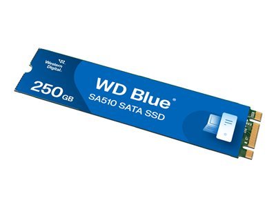 WD Blue SA510 SSD 250Go M.2 2280 SATA III 6Gb/s internal single-packed POWERED BY SANDISK