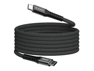 VERBATIM SYNC & CHARGE USB C TO USB C 100W DISPLAY 120 CM WCF (P)