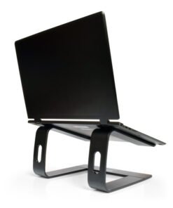 Alternative view of PORT DESIGNS Professional Ergonomic Cooling Notebook Stand for notebooks up to 17p Dual silent cooling fans USB-A